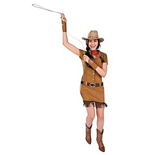 Fantasia Cowgirl Adulto e Infantil - Festa Junina