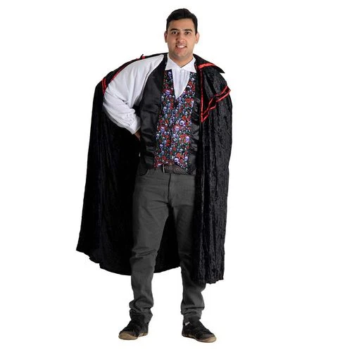 Fantasia Vampiro Plus Size Adulto e Infantil Luxo