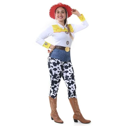 Fantasia Jessie Adulto e Infantil - Disney - Toy Story - Original