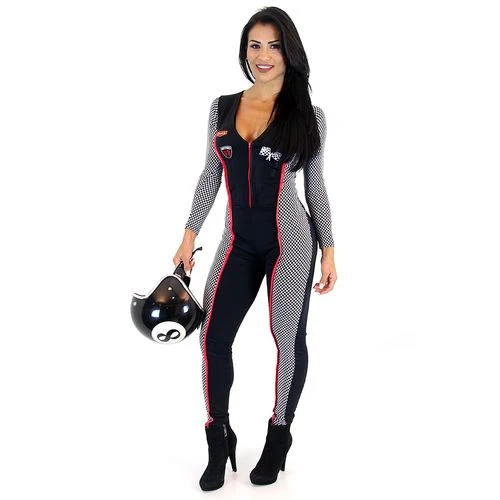 Fantasia Race Girl Adulto e Infantil - Heat Girls