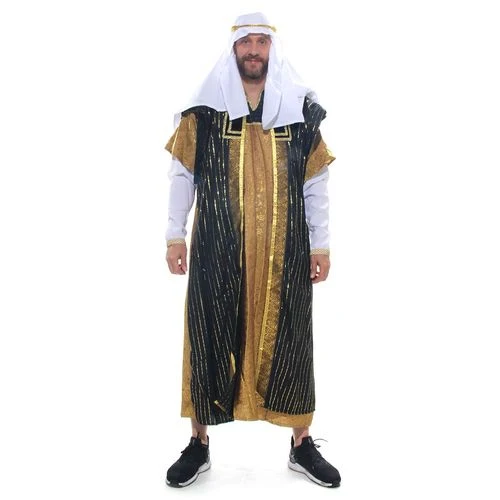 Fantasia Sheik Túnica Adulto e Infantil com Turbante