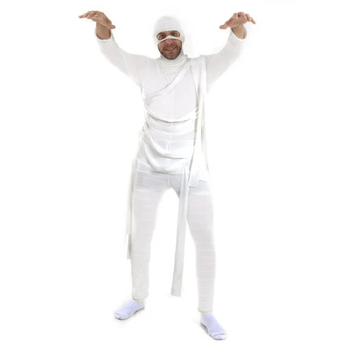 Fantasia Mumia Masculino Adulto e Infantil - Halloween