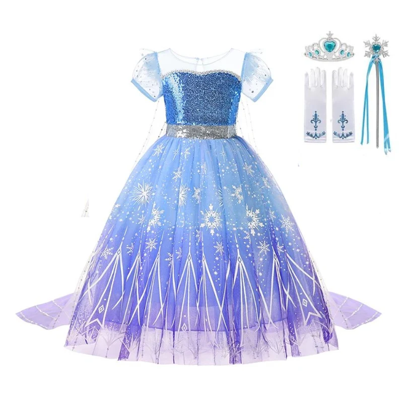 Fantasia Elsa Infantil e Adulto