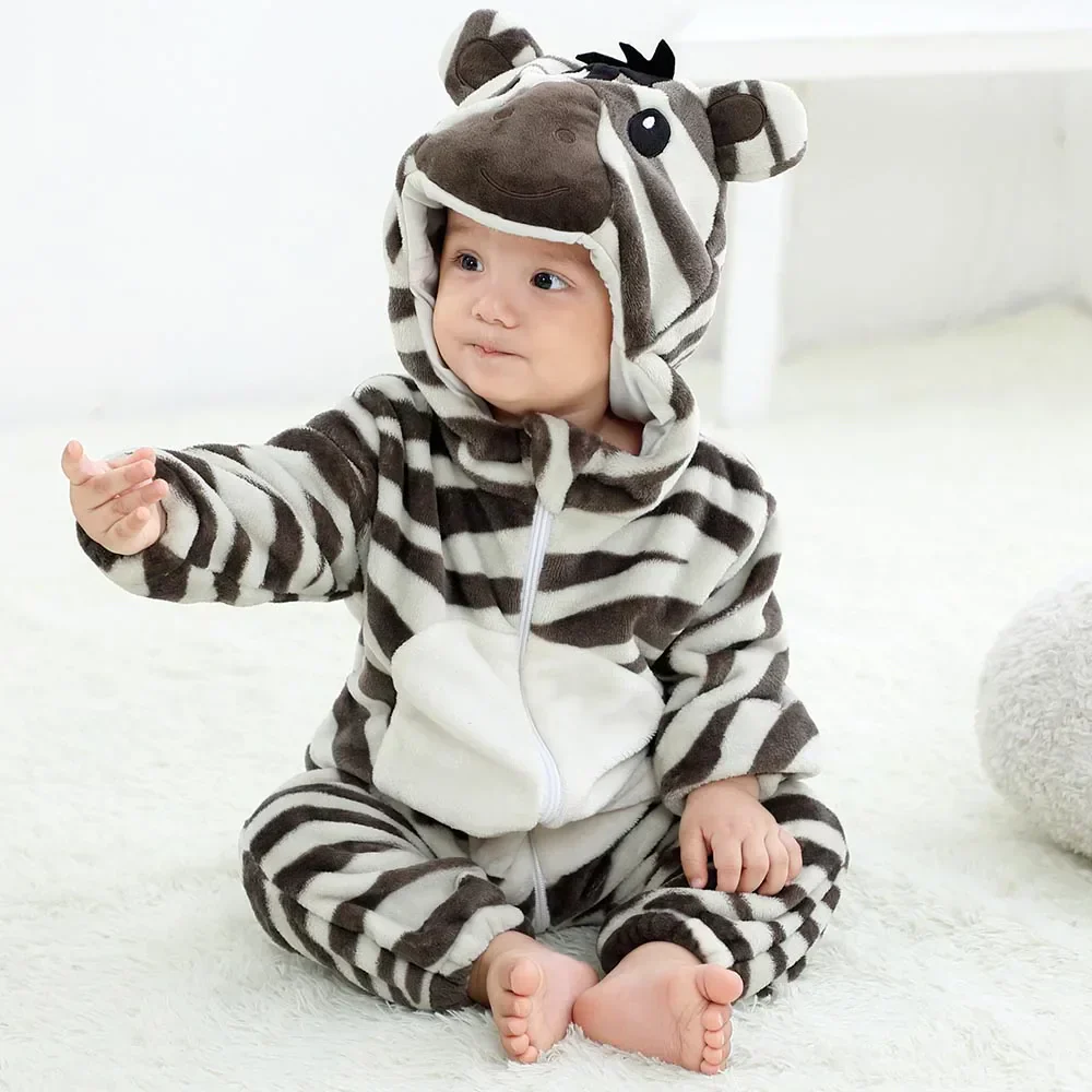 Pijama Zebra Infantil e Adulto
