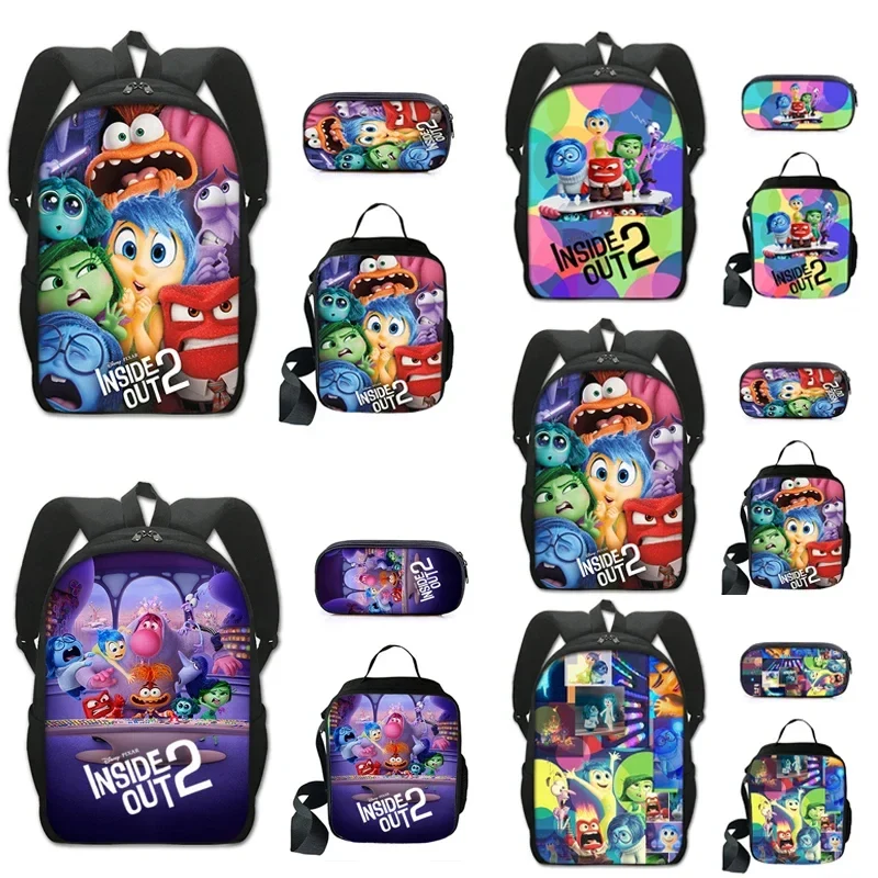 Kit Mochila Infantil e Adulto Divertidamente 2