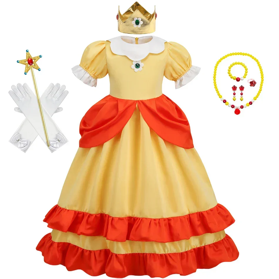Fantasia Princesa Daisy - Mario Bros